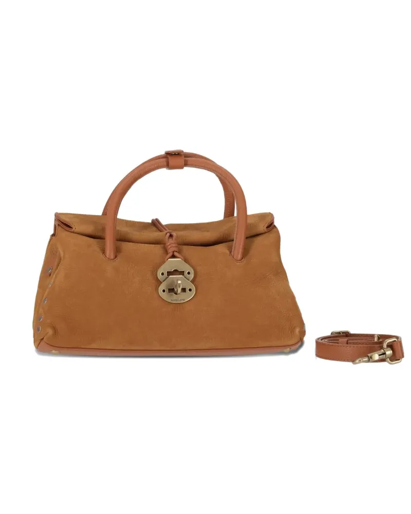 Zanellato small Dotta® shoulder bag - Braun Braun