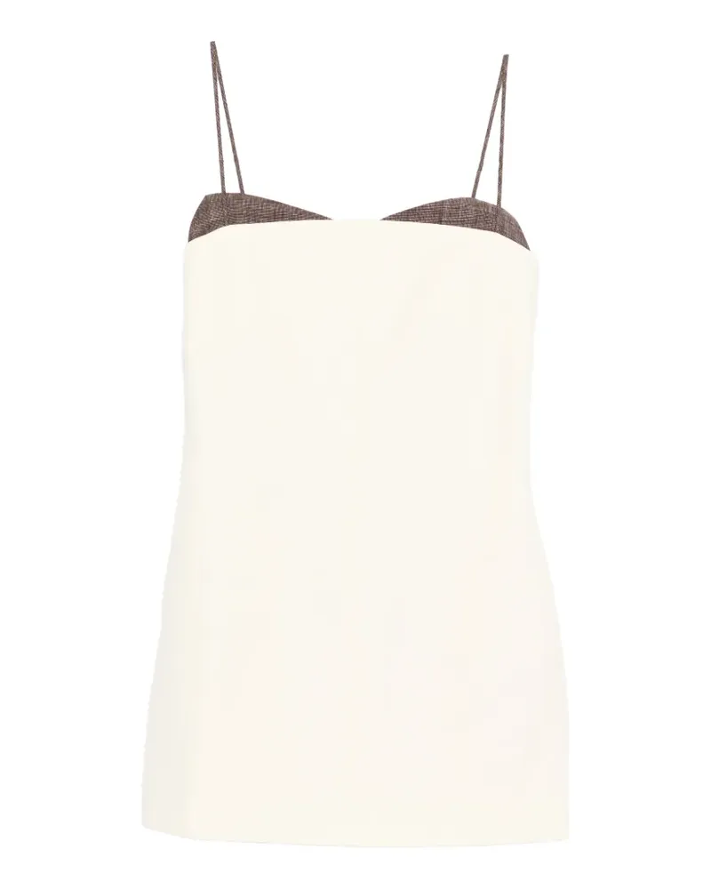 Entire Studios Minikleid mit verstellbarem Riemen - Nude Nude