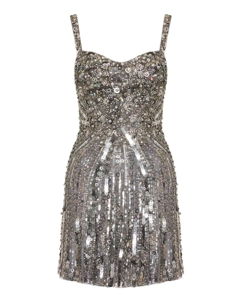 Jenny Packham Jupiter mini dress - Metallic Metallic