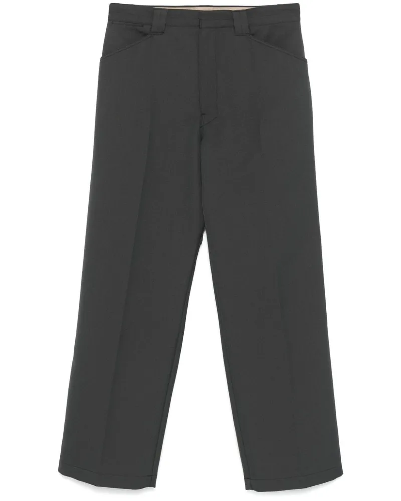 Christophe Lemaire Hose mit geradem Bein - Grau Grau