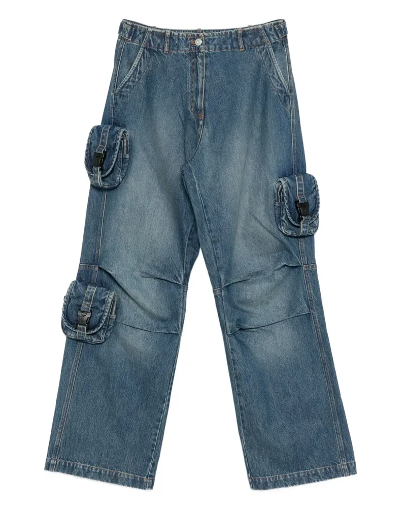 COPERNI Jeans mit Klappentasche - Blau Blau