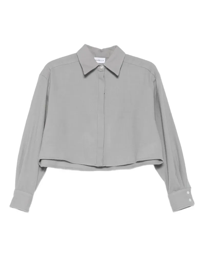 MARELLA Livia Cropped-Hemd mit Knopfleiste - Grau Grau