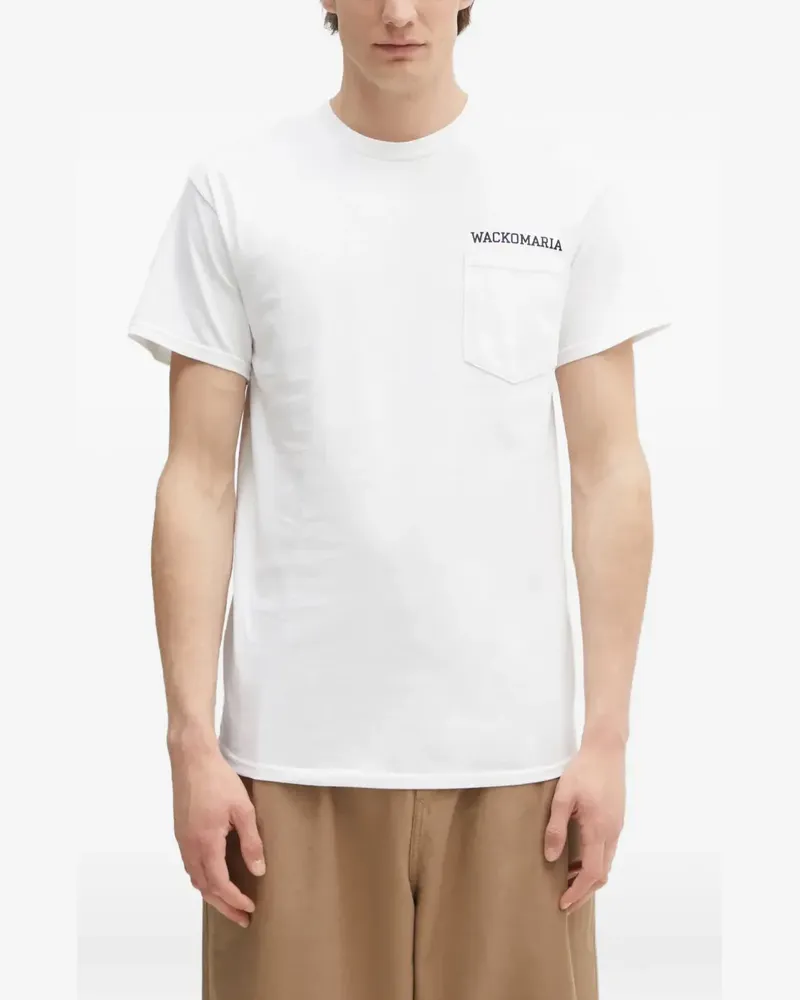 Wacko Maria x Keith Haring T-Shirt mit Print - Weiß Weiß
