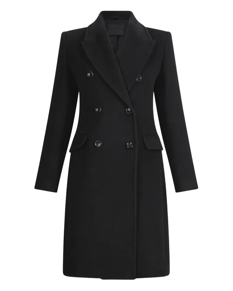 Liu Jo Double-breasted wool coat - Schwarz Schwarz