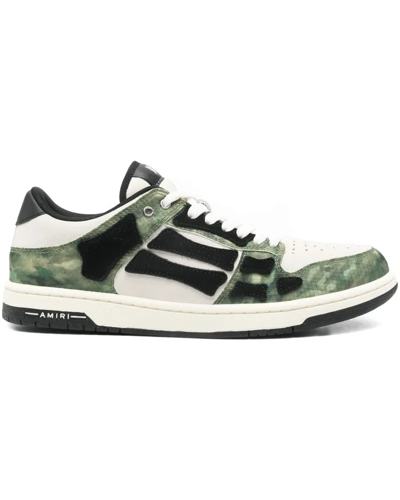Amiri Camo Skel Sneakers - Nude Nude