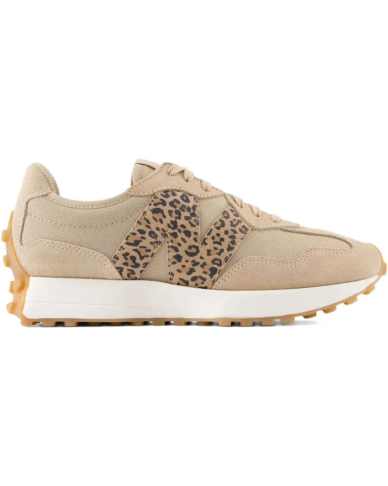 New Balance 327 leopard-print sneakers - Nude Nude