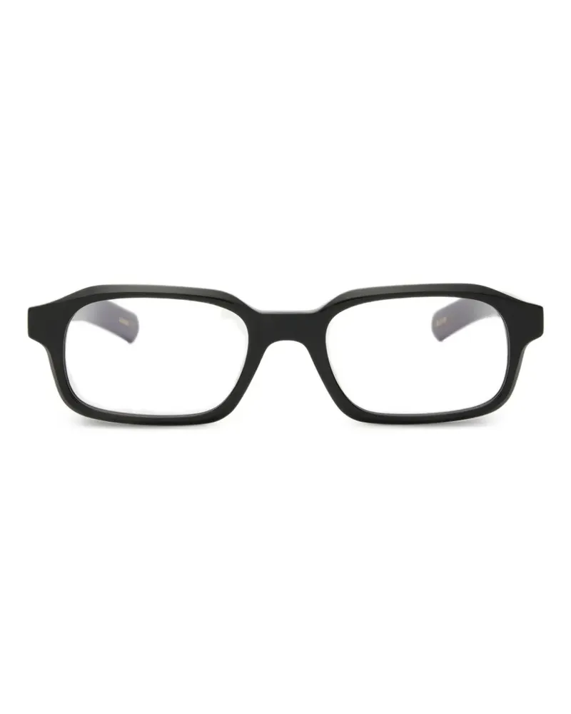 FLATLIST Eckige Hanky Sonnenbrille - Schwarz Schwarz