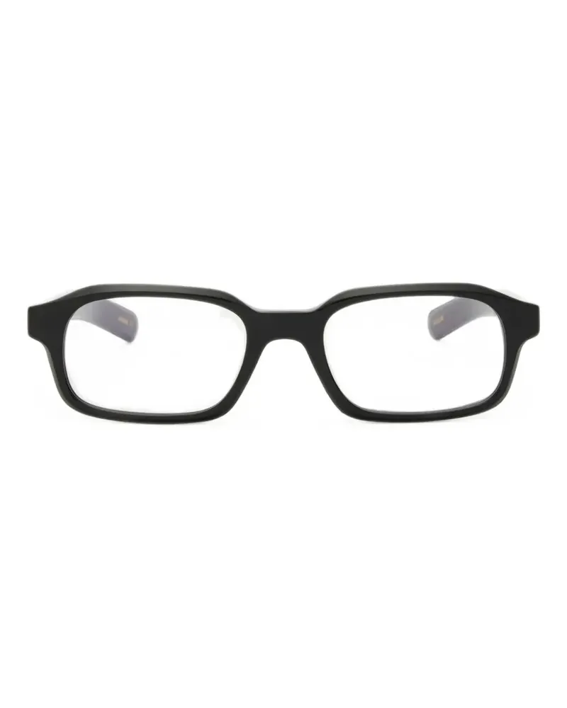 FLATLIST Eckige Hanky Sonnenbrille - Schwarz Schwarz