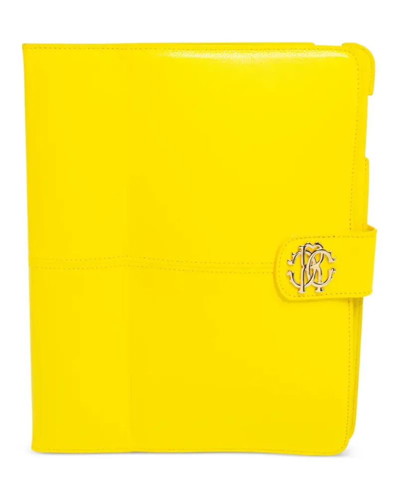 Roberto Cavalli Pre-owned Tablet-Hülle aus Leder - Gelb Gelb