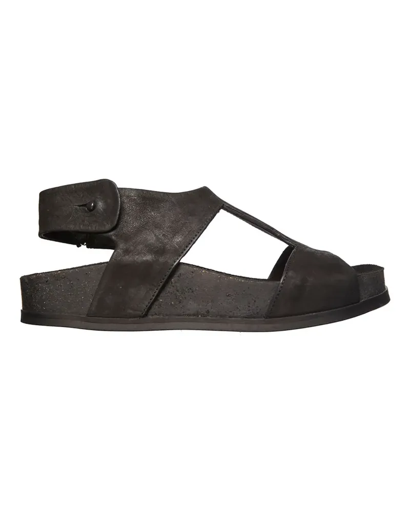 The Last Conspiracy leather sandals - Schwarz Schwarz
