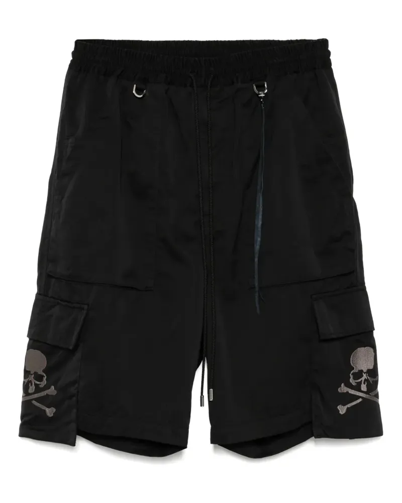Mastermind Japan Klassische Cargo-Shorts - Schwarz Schwarz