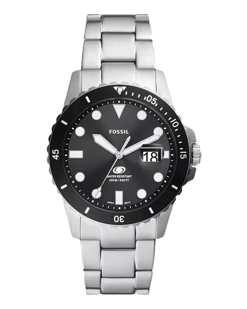 Fossil Dive 42mm watch - Schwarz Schwarz