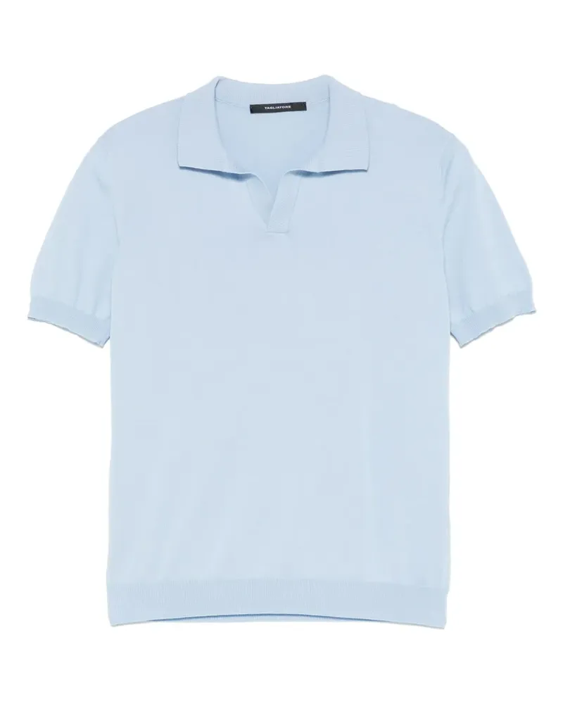 Tagliatore Klassisches T-Shirt - Blau Blau
