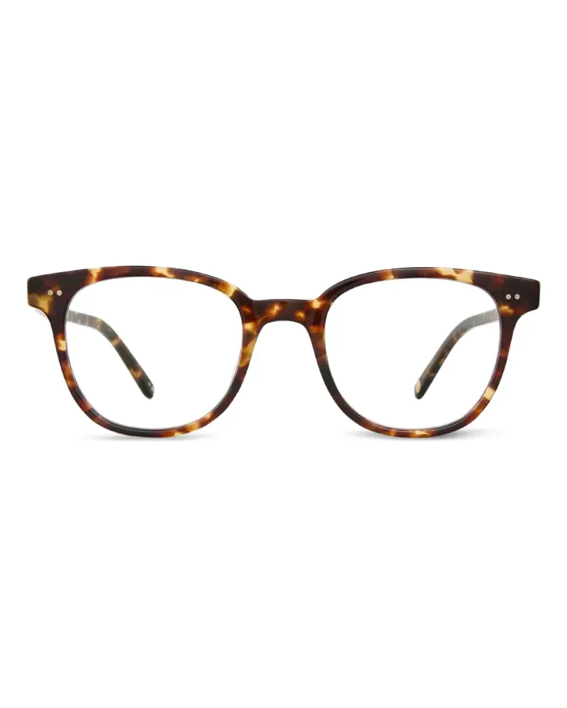 Garrett Leight Embury geometric-frame glasses - Braun Braun