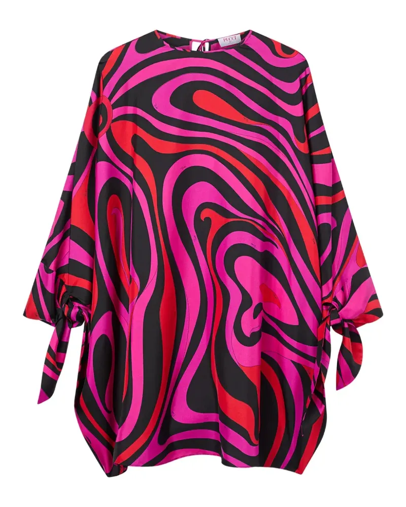 Emilio Pucci Kleid mit Print - Rosa Rosa