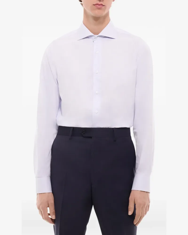 FURSAC long-sleeve cotton shirt - Blau Blau