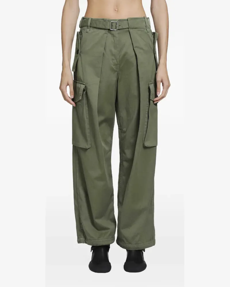 Loewe cotton cargo trousers - Grün Grün