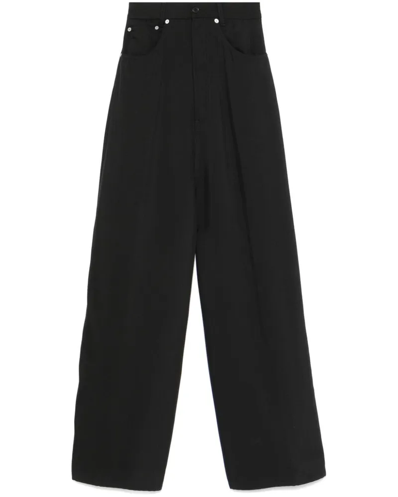 Maison Margiela Jeans mit tiefem Schritt - Schwarz Schwarz