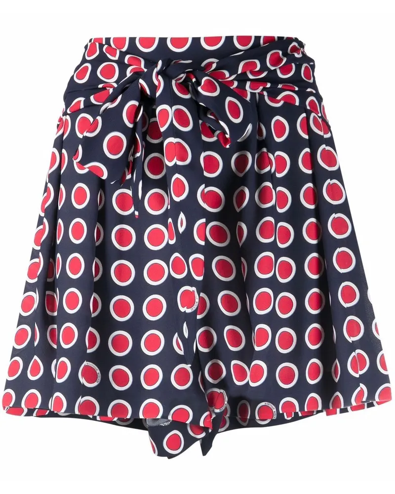 Moschino Shorts mit geometrischem Print - Blau Blau
