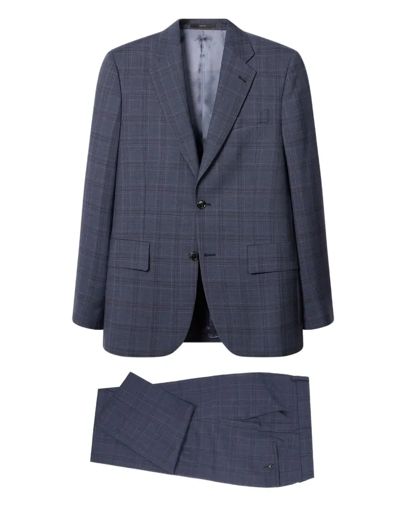 Paul Smith Karierter The Brierley Anzug - Blau Blau