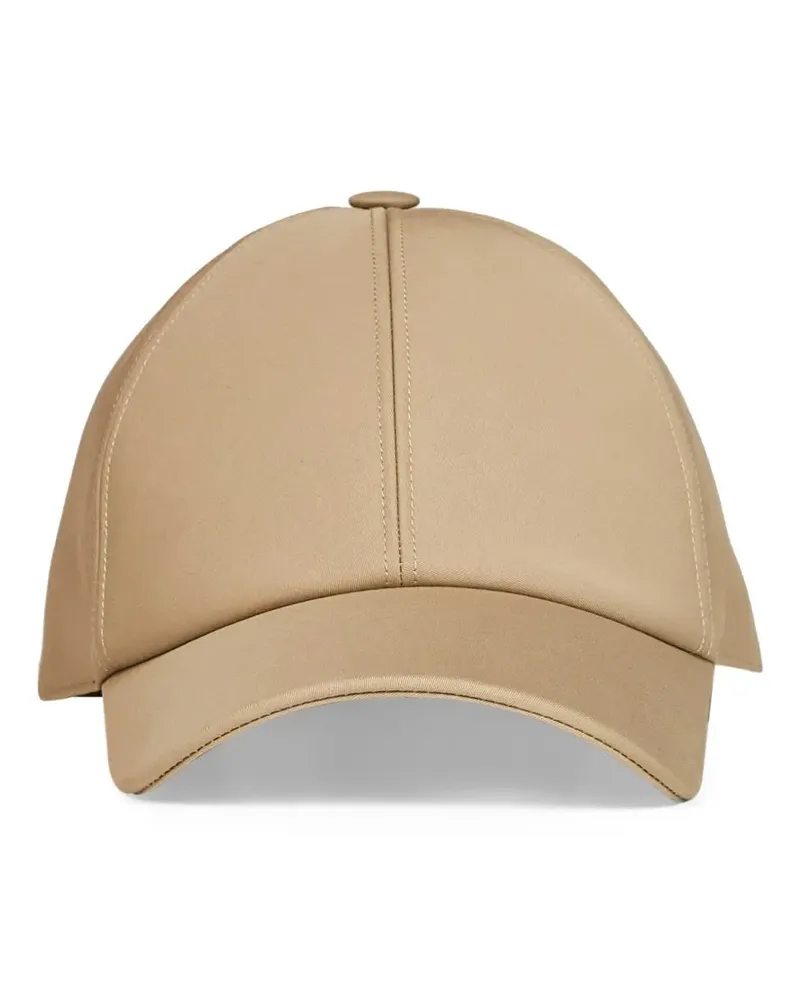 Fendi Hat beige cotton baseball cap - Nude Nude