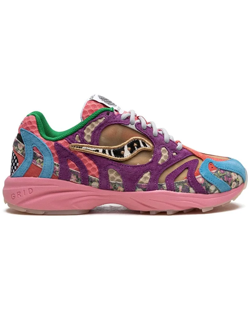 Saucony x Jae Tips Grid Azura 2000 Remember Who Fronted Sneakers - Violett Violett