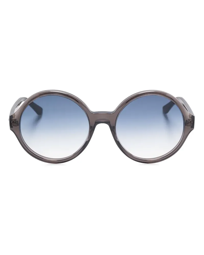 Chloé Sonnenbrille mit rundem Gestell - Braun Braun