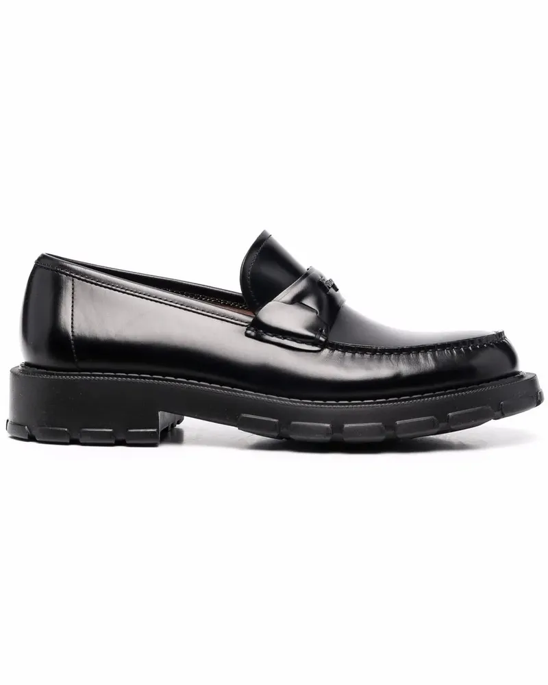 Ferragamo Loafer mit Logo-Prägung - Schwarz Schwarz