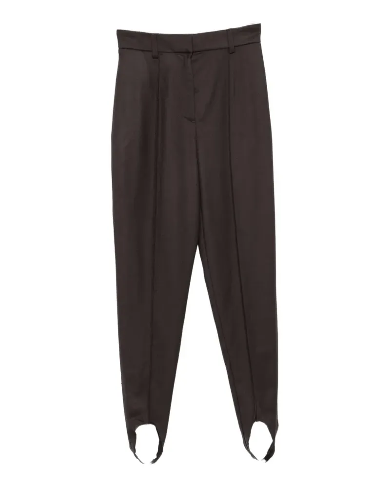 Stella McCartney Stirrup Hose aus Wolle - Braun Braun