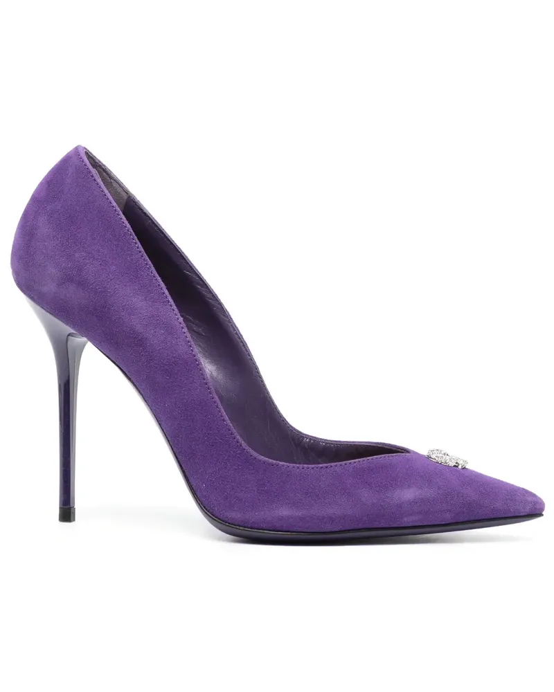 Philipp Plein Decollete Pumps 95mm - Violett Violett