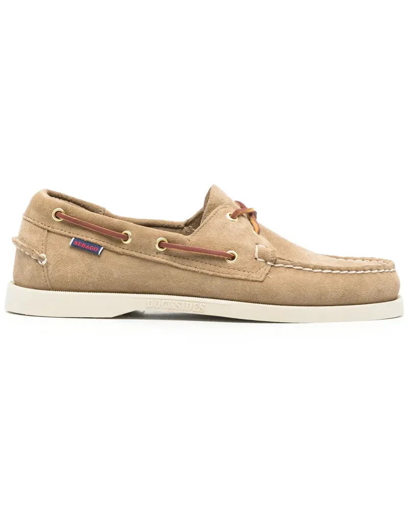 Sebago Portland Artisan Segelschuhe Nude