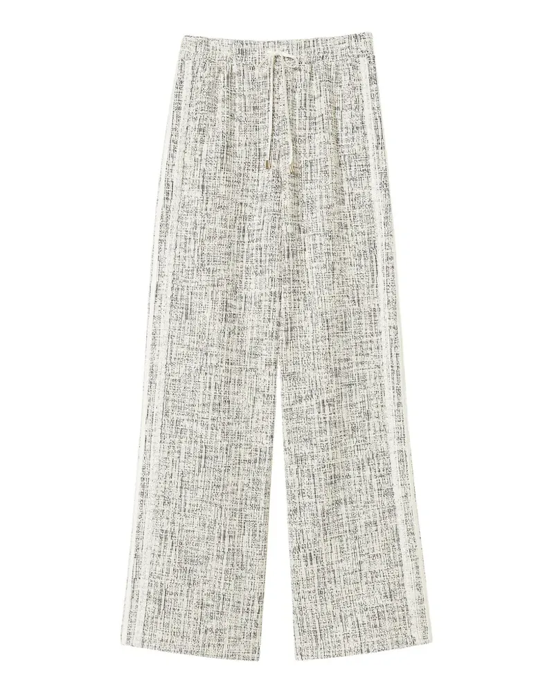 Twin-Set Hose mit Tweed-Effekt - Nude Nude