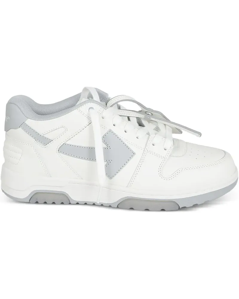 OFF-WHITE arrow-detail lace-up sneakers - Weiß Weiß