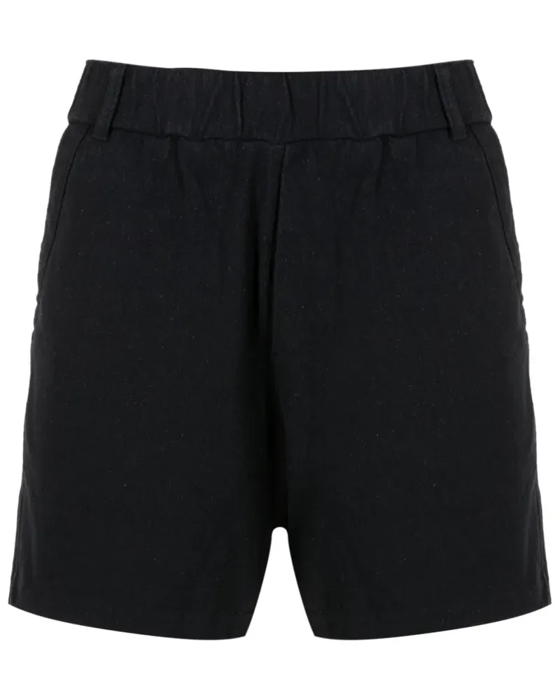 Osklen Jersey-Shorts mit Stretchbund - Schwarz Schwarz