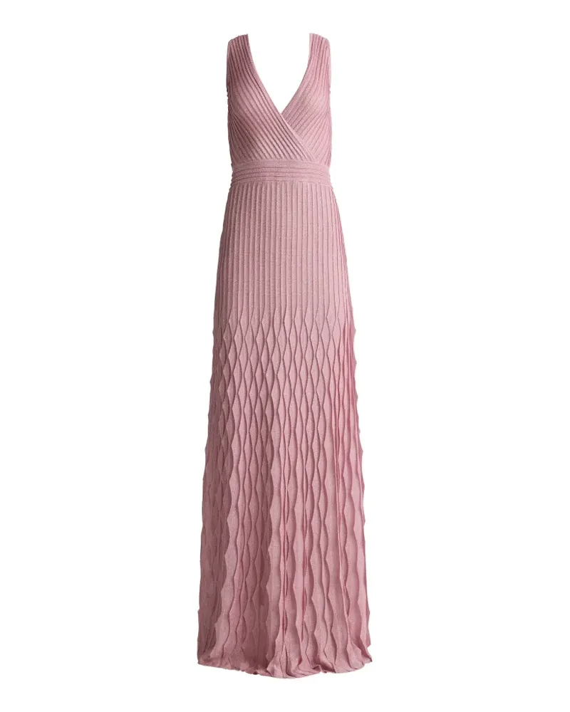 ST. JOHN Mirabelle soirée-sequin-knit gown - Rosa Rosa