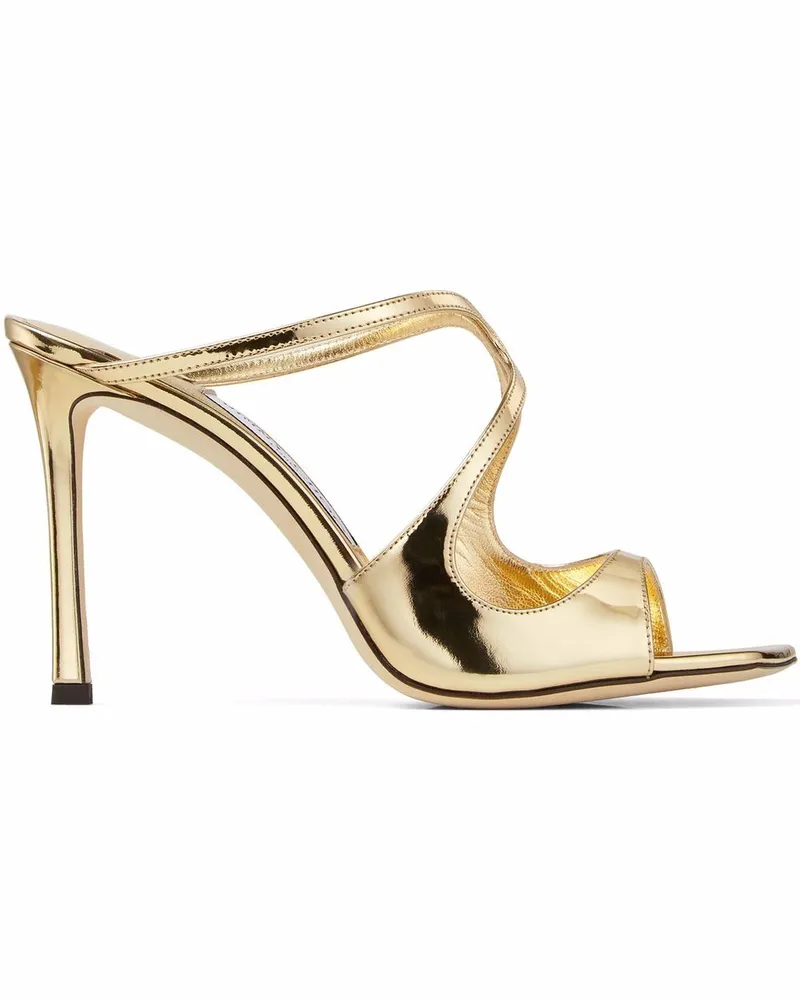 Jimmy Choo Anise Sandalen 95mm - Gold Gold