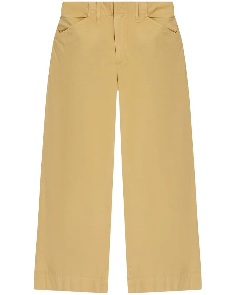 Rag & Bone Klassische Cropped-Hose Nude