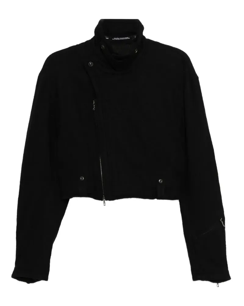 Julius Cropped-Jacke - Schwarz Schwarz