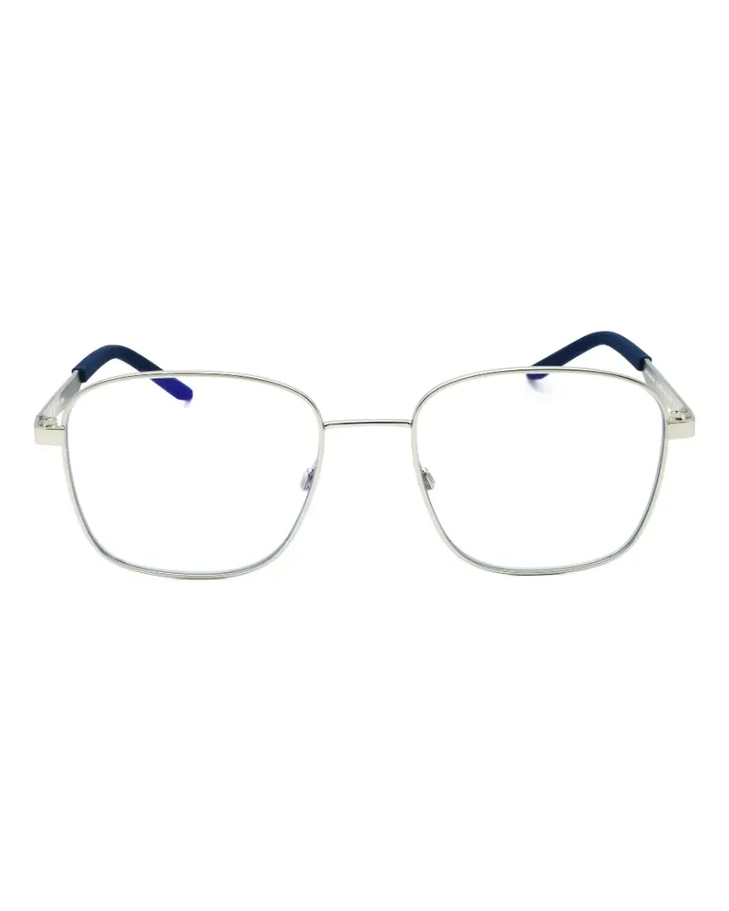 Nike Traveler Flow rectangle-frame glasses - Silber Silber