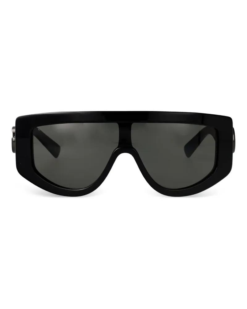 Gucci Pilotenbrille mit GG - Schwarz Schwarz