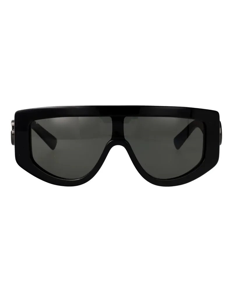 Gucci Pilotenbrille mit GG - Schwarz Schwarz