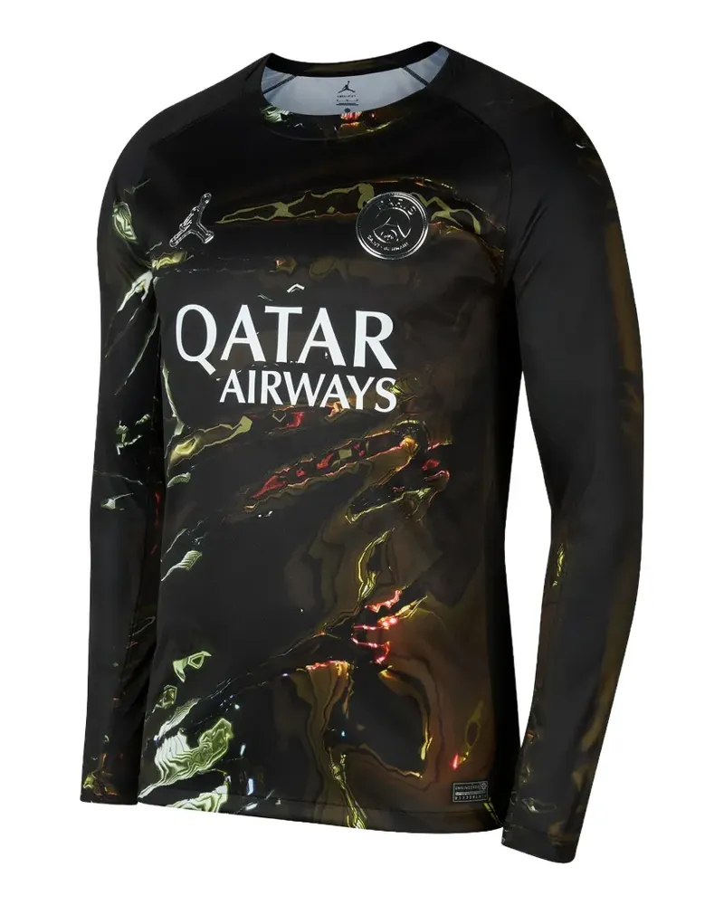 Jordan Night Edition Paris Saint-Germain T-Shirt - Schwarz Schwarz