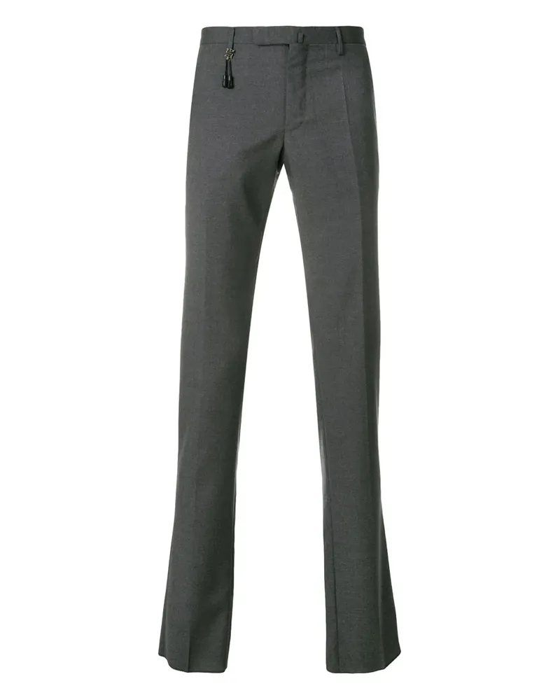 Incotex Klassische Chino - Grau Grau