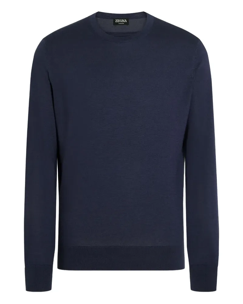 Ermenegildo Zegna Pullover mit Rundhalsausschnitt - Blau Blau