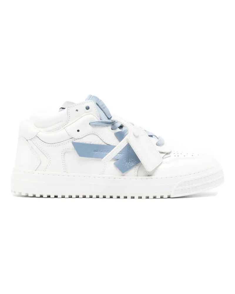 OFF-WHITE leather sneakers - Weiß Weiß