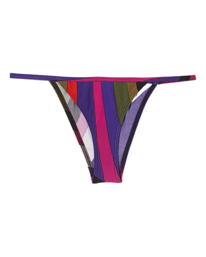 Emilio Pucci Bikinihöschen mit Print - Violett Violett