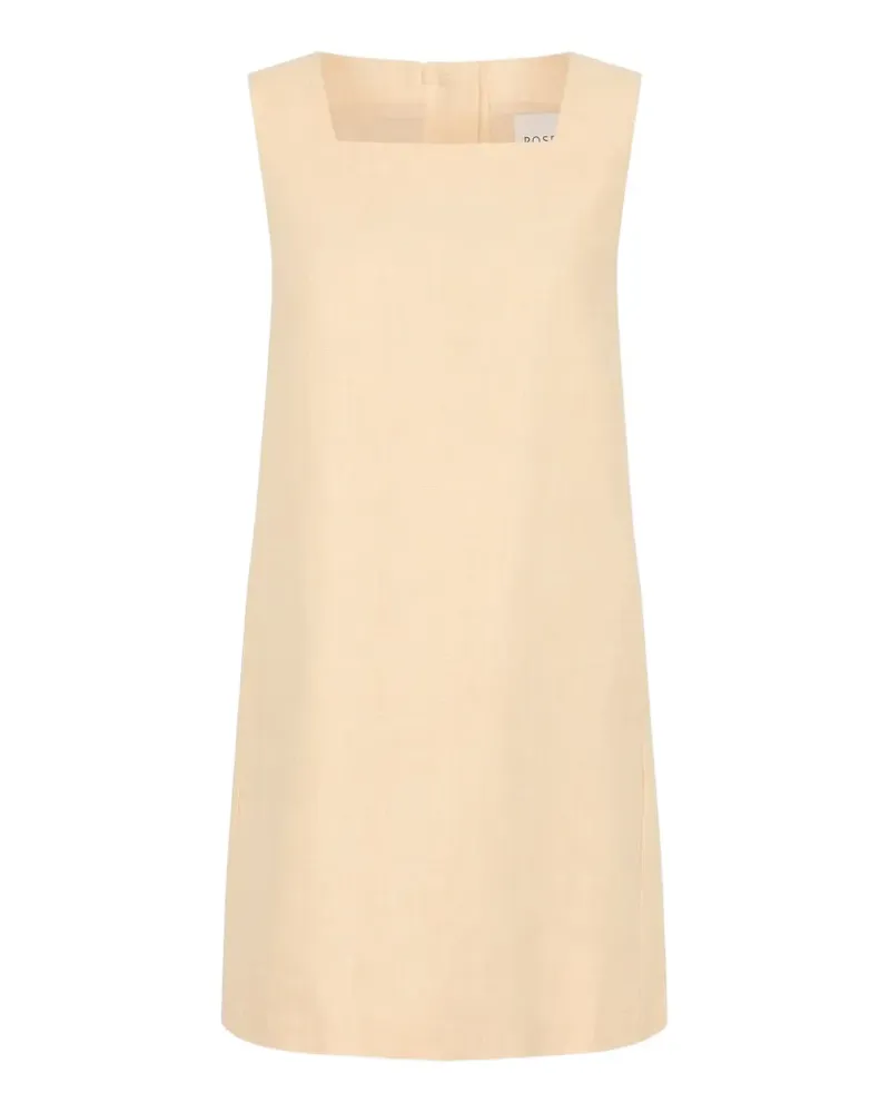 Posse Rio square-neck mini dress - Gelb Gelb