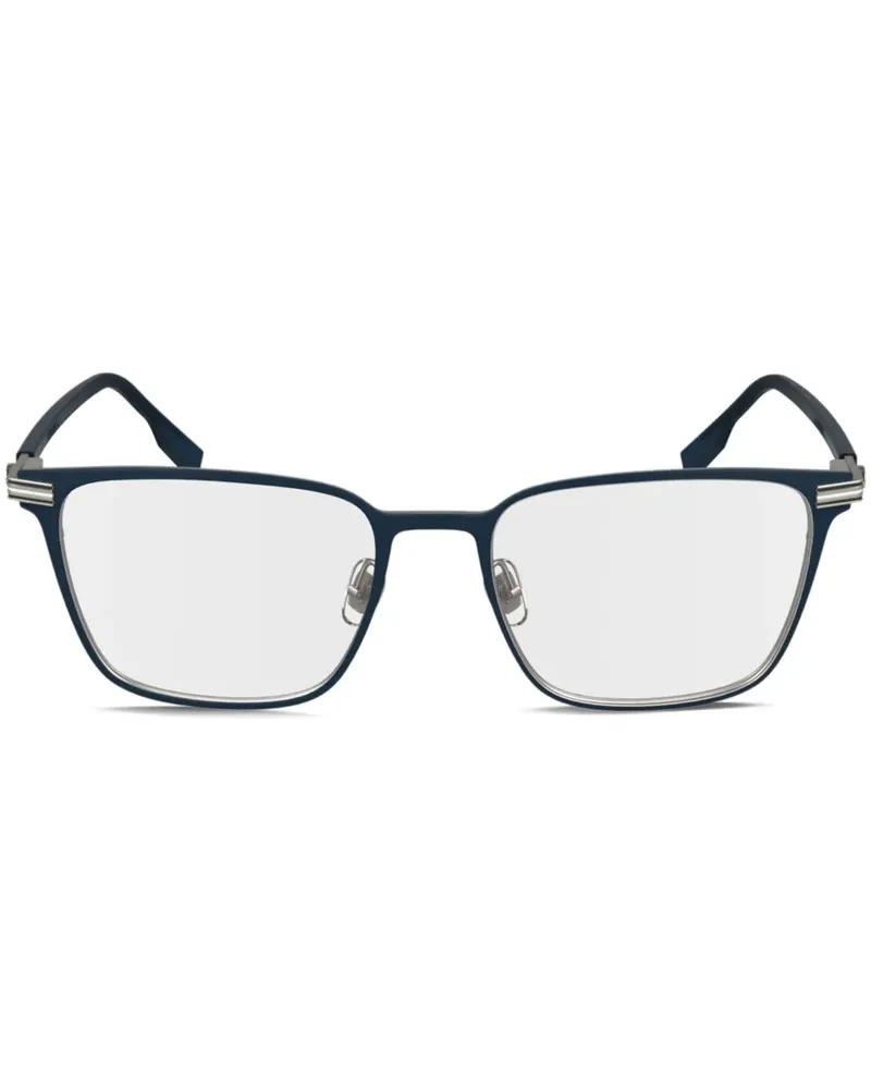 Lacoste Brille mit eckigem Gestell - Blau Blau