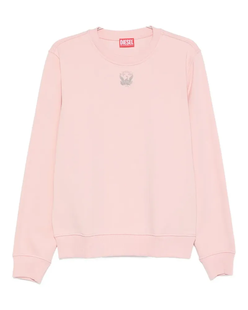 Diesel Sweatshirt mit Rundhalsausschnitt - Rosa Rosa