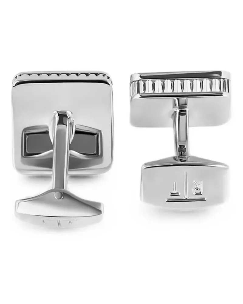 Tateossian Giza Ice square-shape cufflinks - Silber Silber
